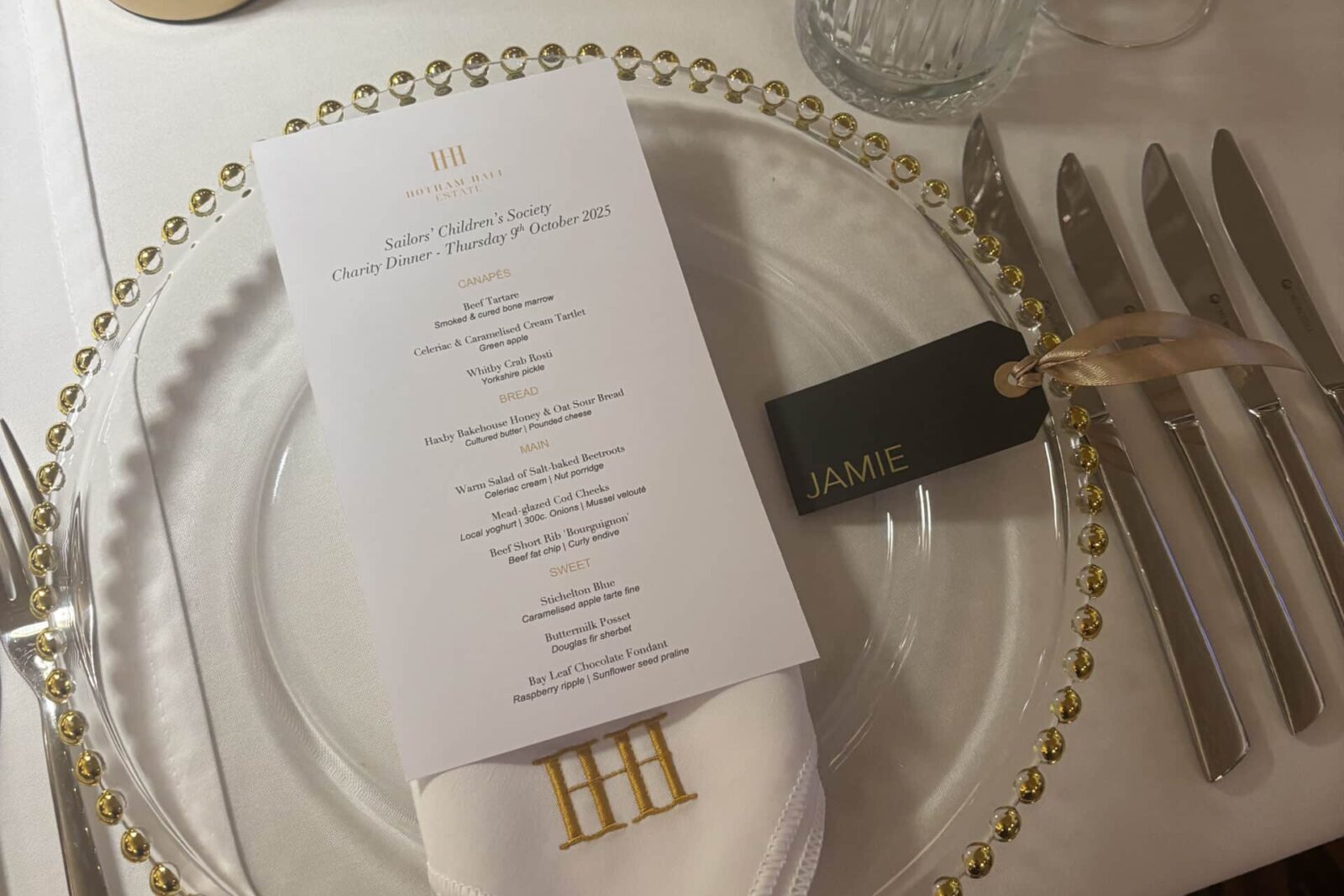 An Evening of Gratitude: The Sailors’ Children’s Society at Hotham Hall Estate